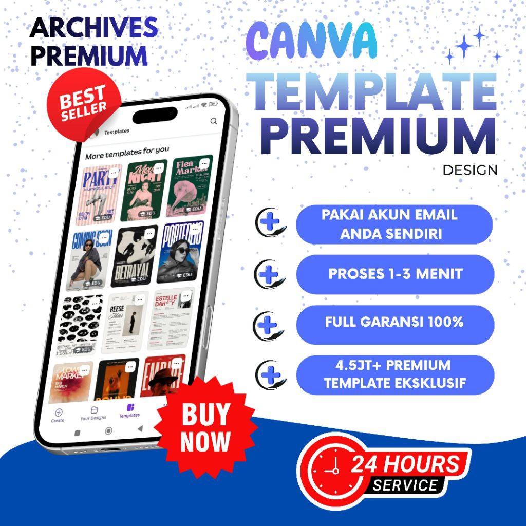 CANVA PRO PREMIUM FULL GARANSI