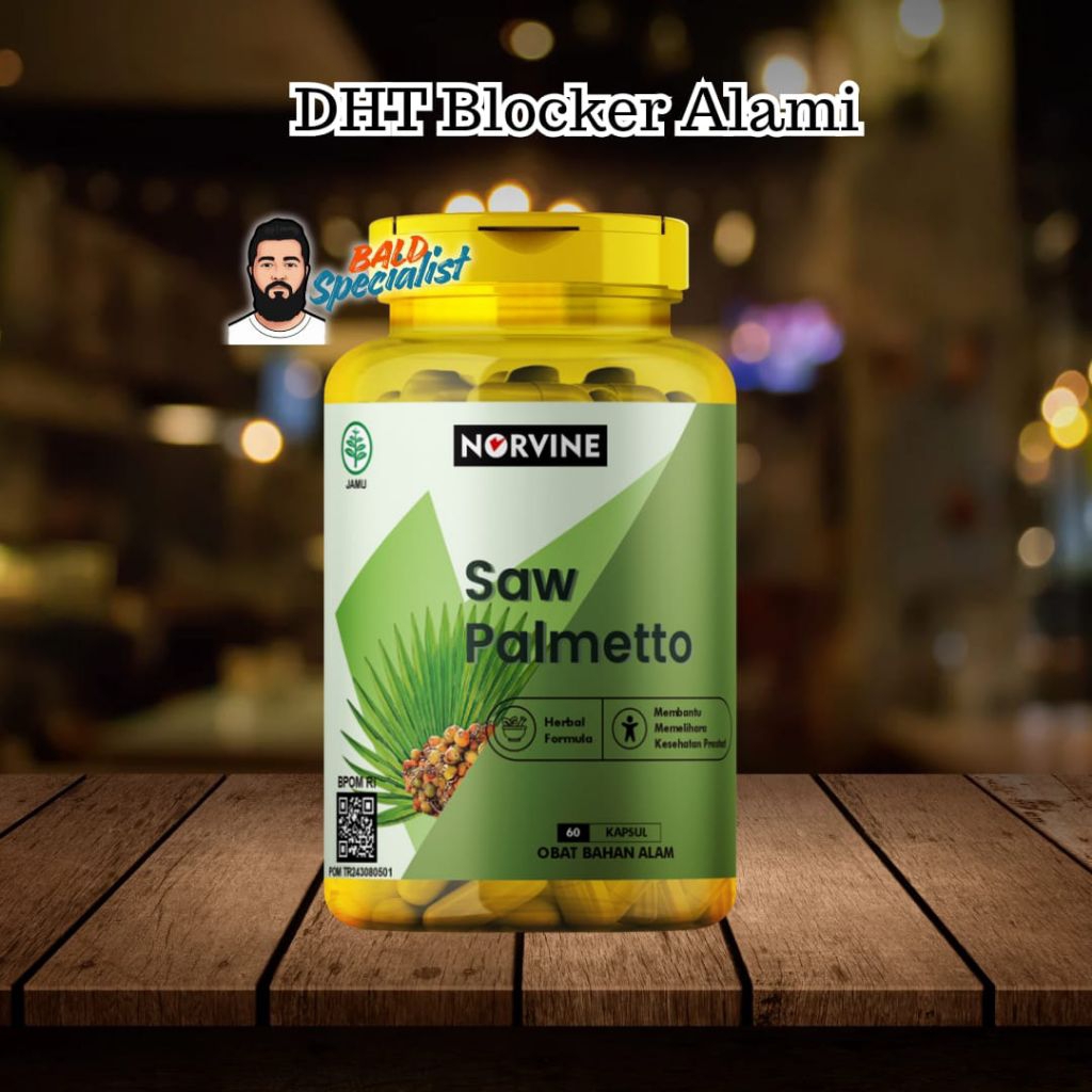 Saw Palmetto Norvine DHT Blocker Alami