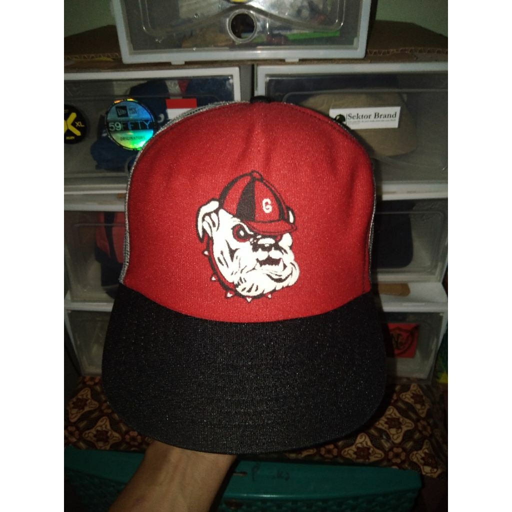 Topi trucker vintage Bulldog USA