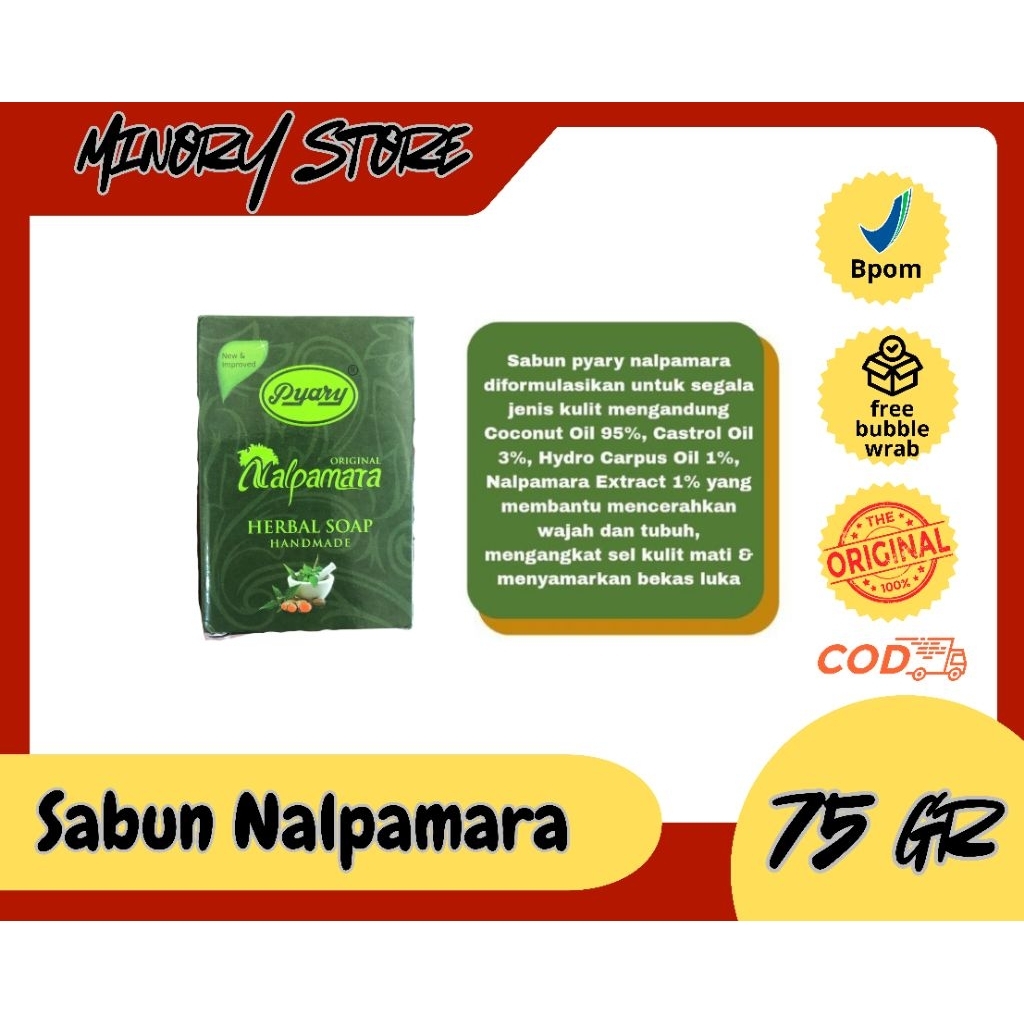 sabun Pyary nalpamara/  sabun Nalpamara  non barcode 100%  asli dubay