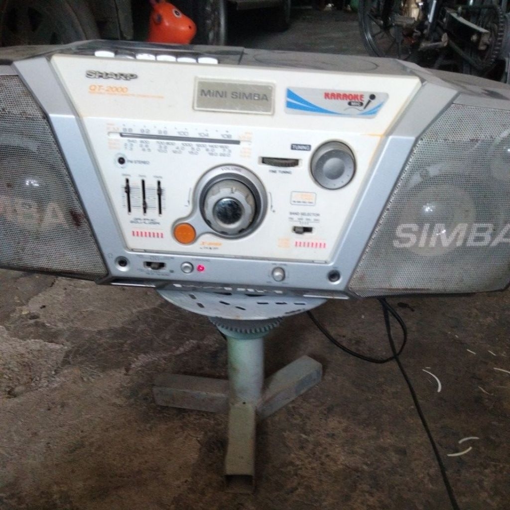 radio Sharp simbada buat koleksi bahan jadul