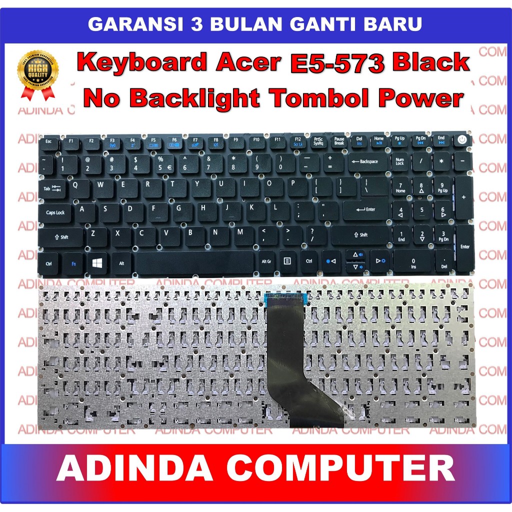 Keyboard Acer E5-573 F5-571G F5-572 F5-572G F5-573 F5-573G K50-10 2519 K50-20 K50-30 N15W7 N16C1 N16