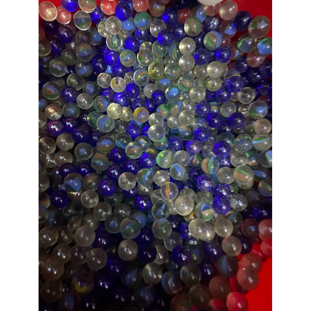 100Pc Kelereng Gundu Mini Mix Warna Campur