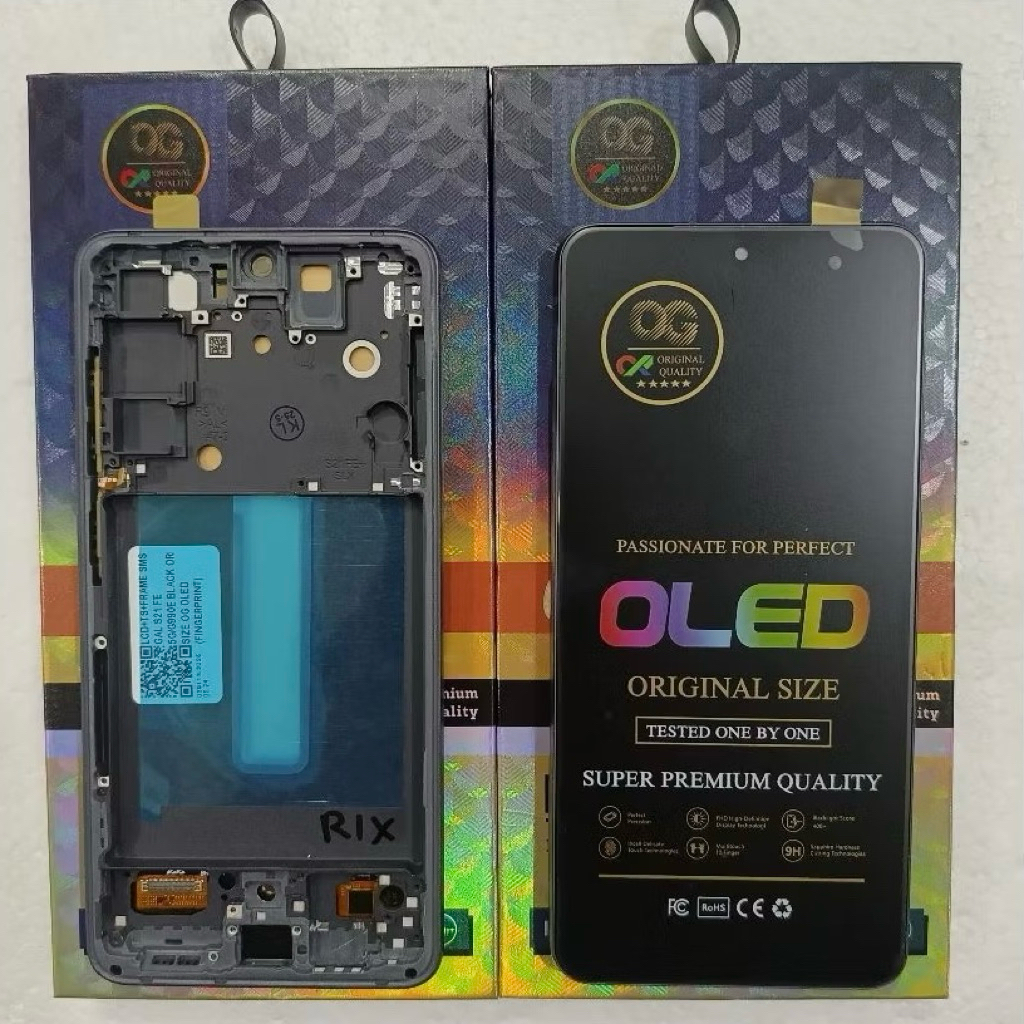 LCD SAMSUNG OLED OG SUPER + FRAME S21 FE 4G / 5G G990E