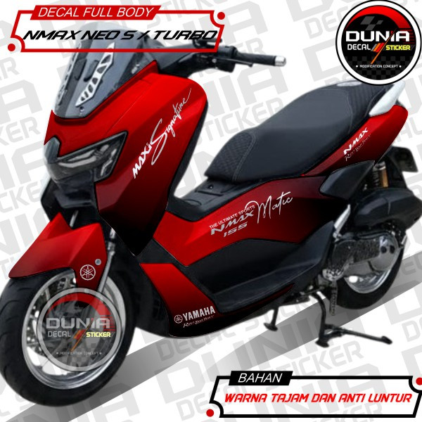 Decal Nmax Neo polos Stiker Motor Nmax 155 Tahun 2024-2025 - 2026 full body yamaha nmax neo S sticke