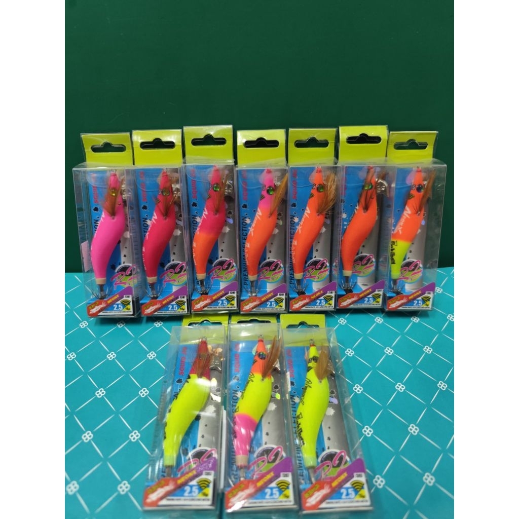 Umpan pancing cumi-cumi (squid jig) Ichiban Neonx.