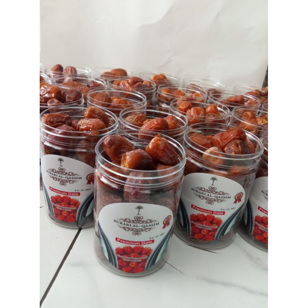 Kurma Sukari Premium Kemasan Toples Original Kurma Sukari