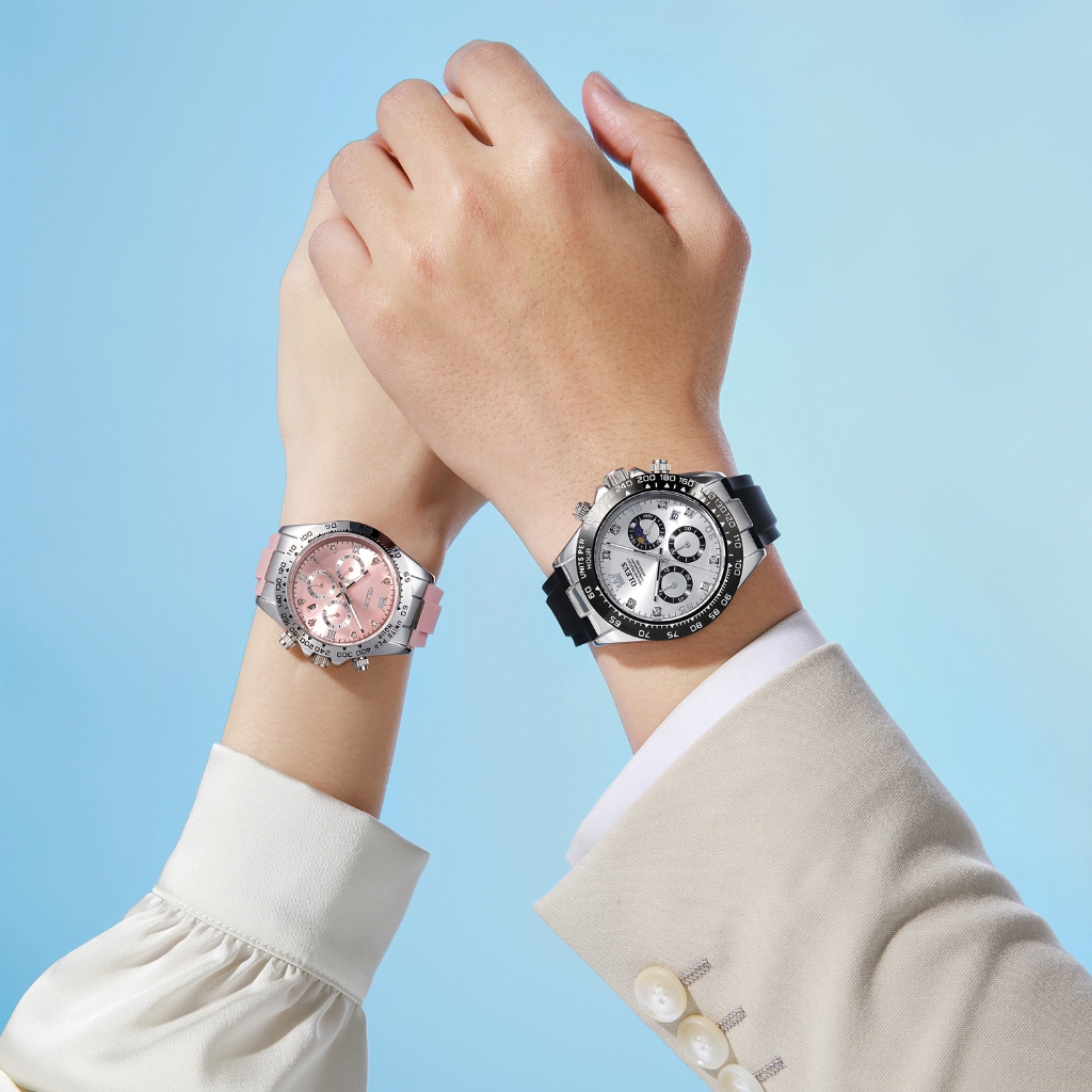 ORIGINAL OLEVS JAM TANGAN COUPLE PASANGAN ANTI AIR ORIGINAL LED LUXURY FASHION CEWEK KOREA TERBARU
