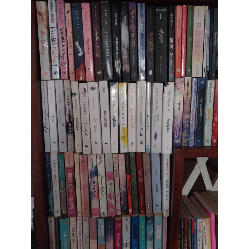 Novel wattpad original preloved