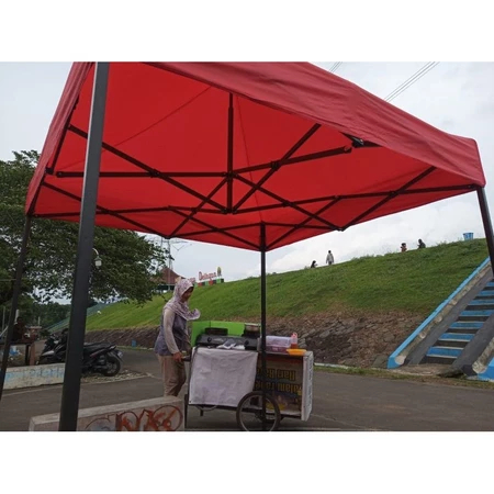 JUAL ATAP SAJA ATAP TENDA LIPAT 2X2 3x3 2x3 MURAH