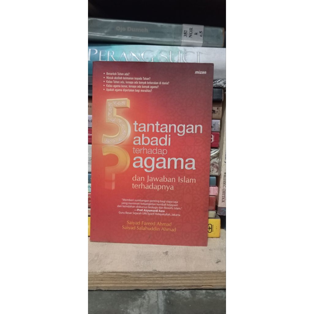 5 Tantangan Abadi terhadap Agama