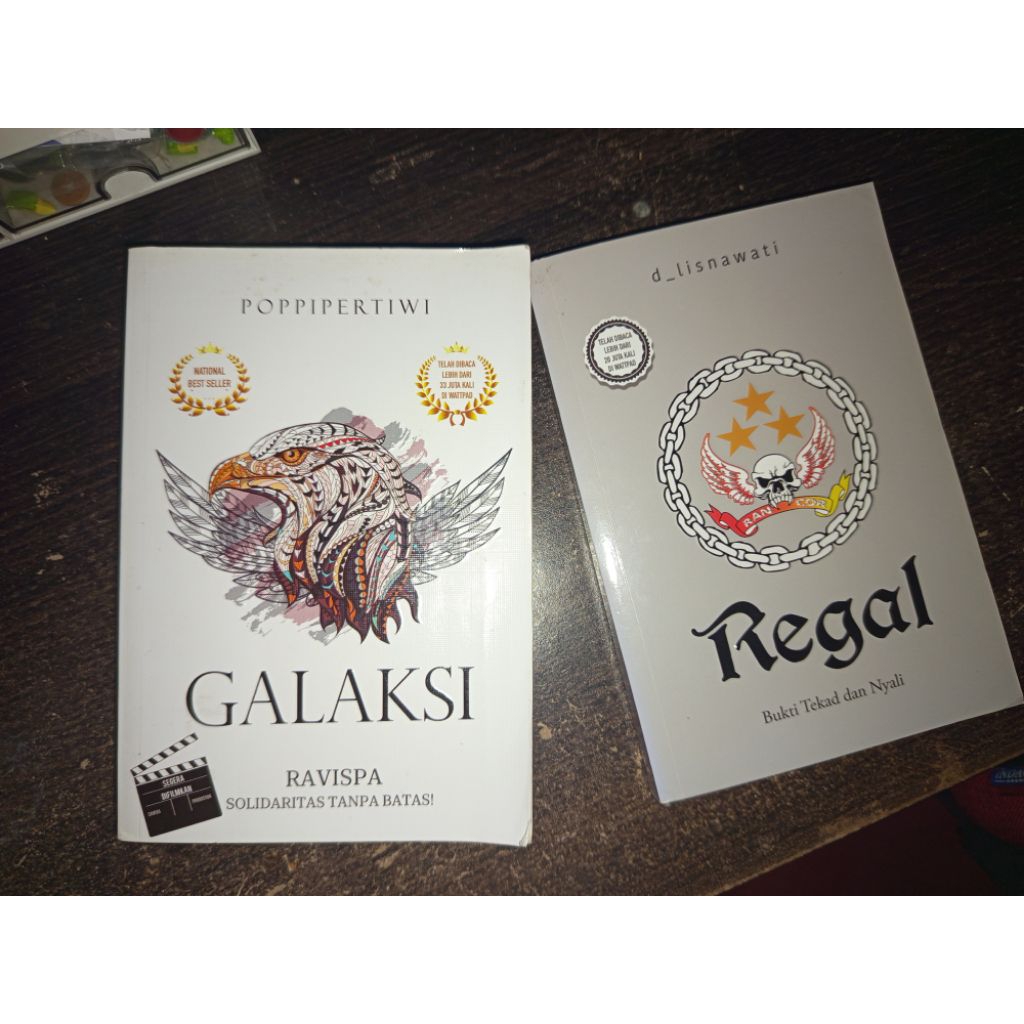 PRELOVED NOVEL GALAKSI & REGAL