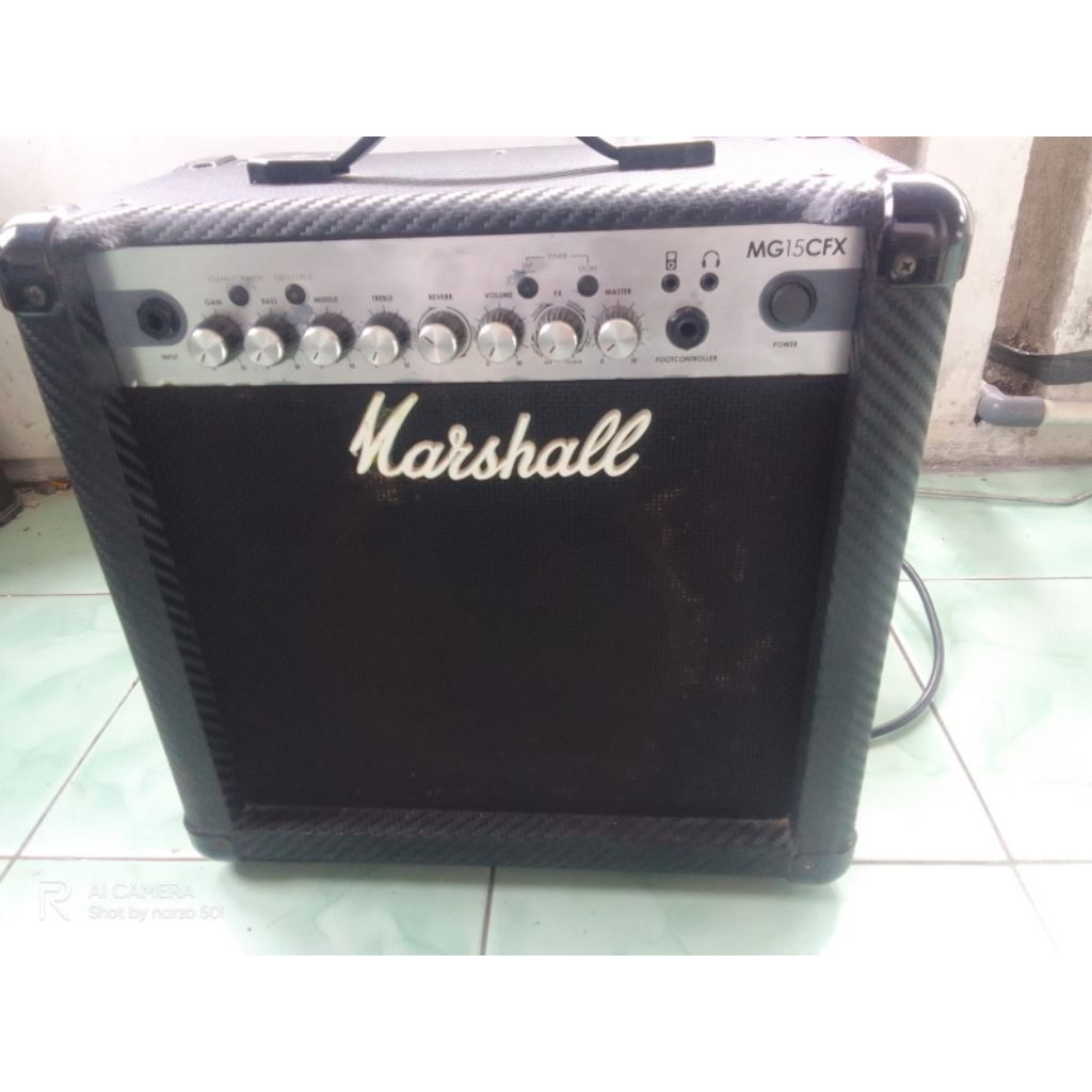 Backsound Marshall MG15CFX  8inch