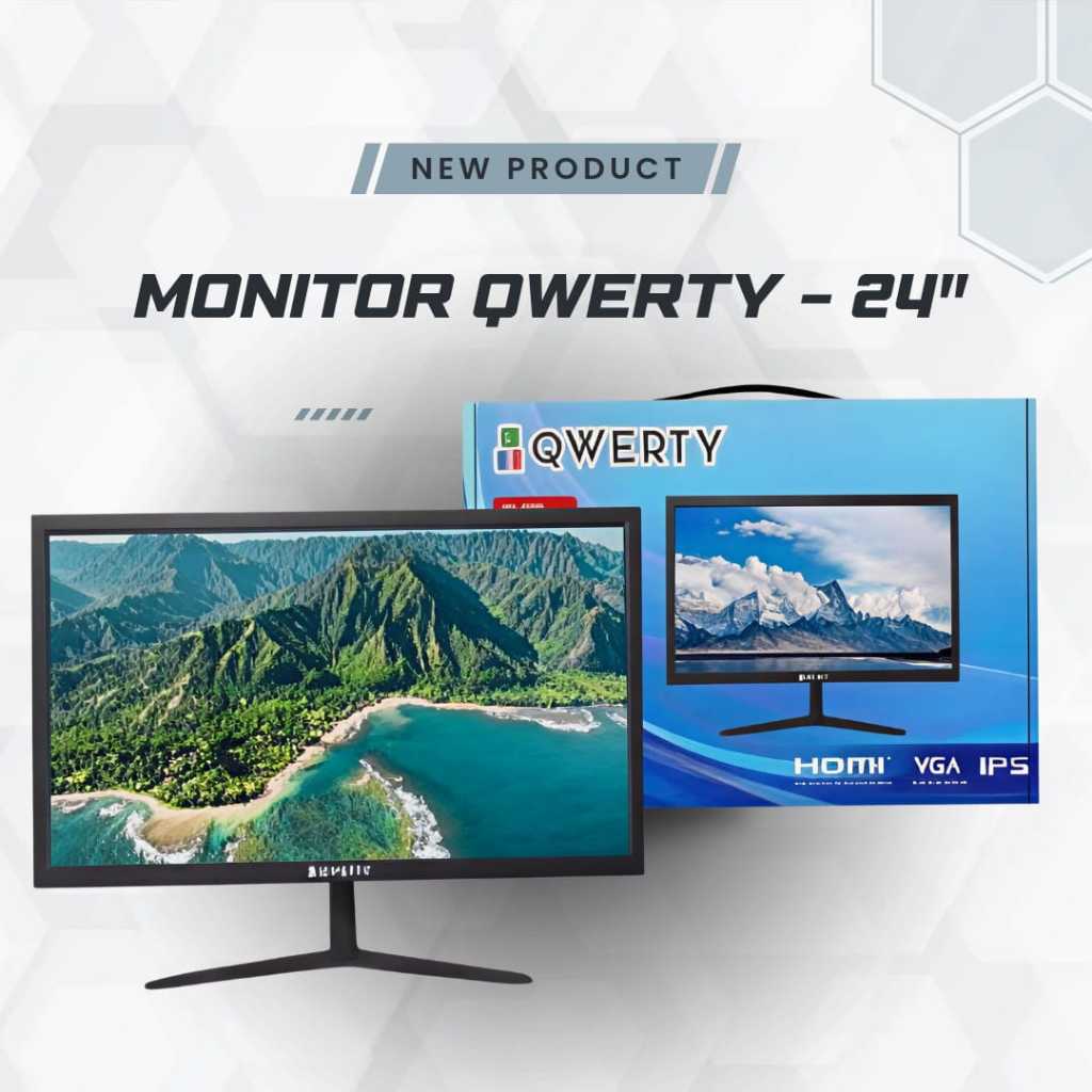 LED MONITOR QWERTY 24 Inch