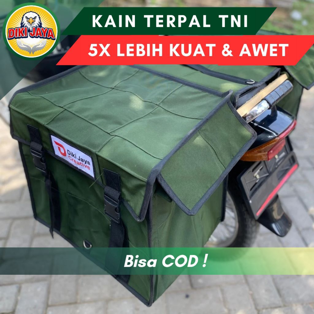 TAS OBROK MOTOR SRANDUL KURIR BESAR SUPER JUMBO BAHAN KUAT DAN KOKOH