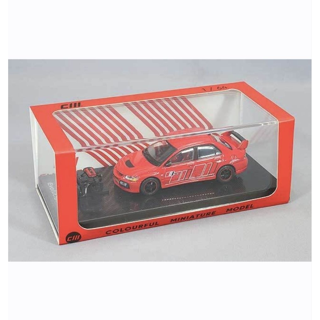 CM Model Mitsubishi Lancer Evolution IX 9 Ralliart Red