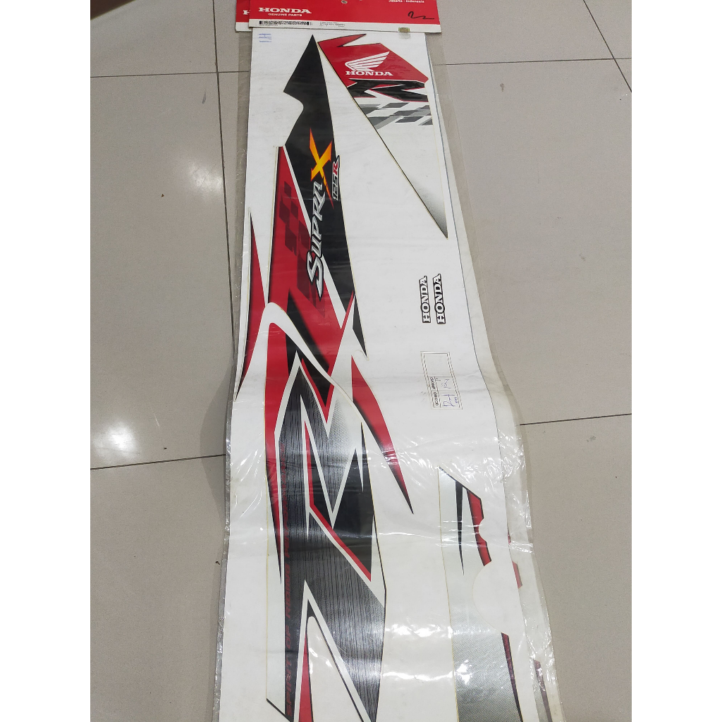 STRIPING KIRI HONDA SUPRA 100% ORIGINAL 871-X0-KYL-660ZCL