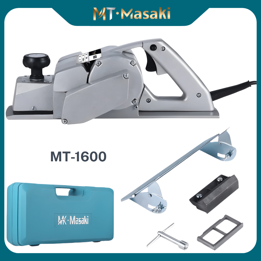 MTMASAKI Mesin Serut Besar 80mm 900W Planer Ketam MT-1600 / Mesin Serut Kayu