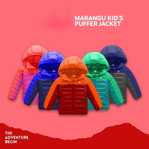 Eiger - Marangu Kids Jaket Gelembung Puffer Dacron Synthetic Goose Down Anak Laki Perempuan Fashion