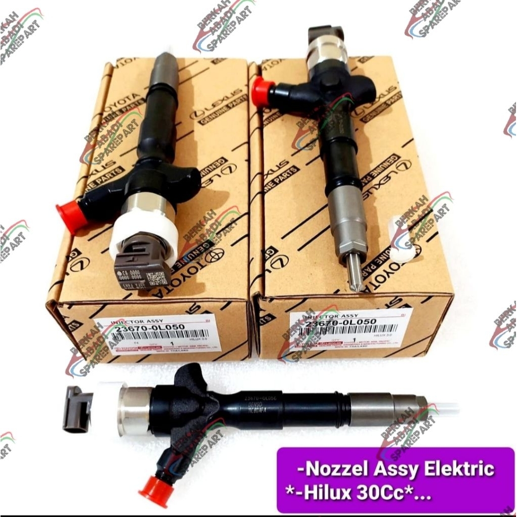 NOZZLE NOZZEL ASSY TOYOTA HILUX 3.0CC ELECTRIC 23670-0L050