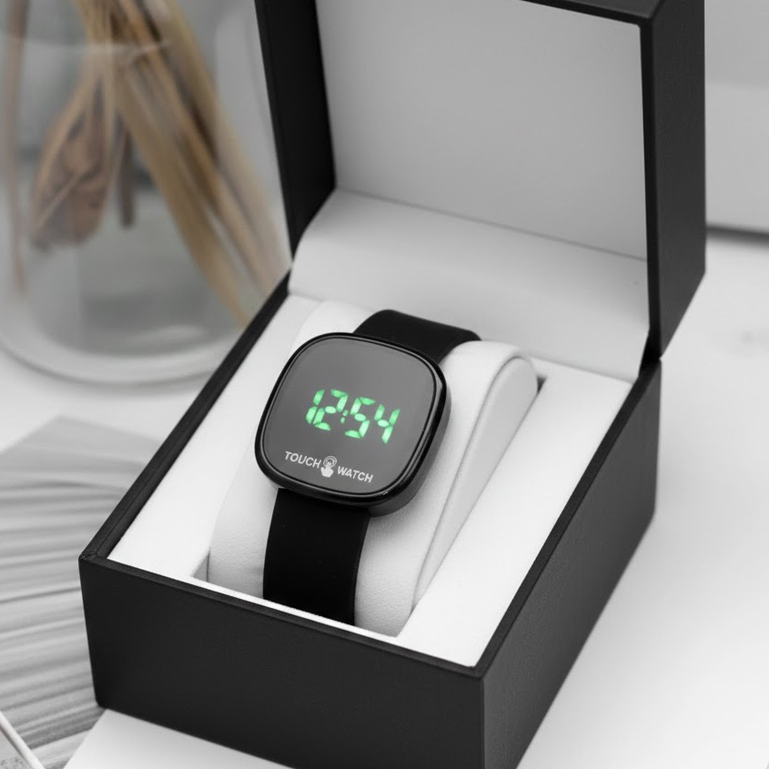 jam tangan anak laki laki anti air led digital