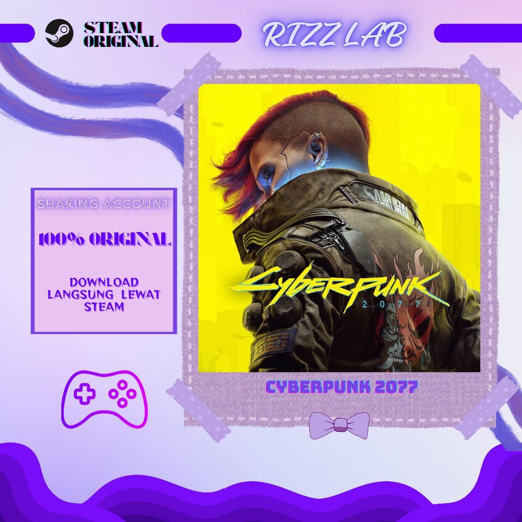 Cyberpunk 2077 Steam Sharing PC original Steam guard