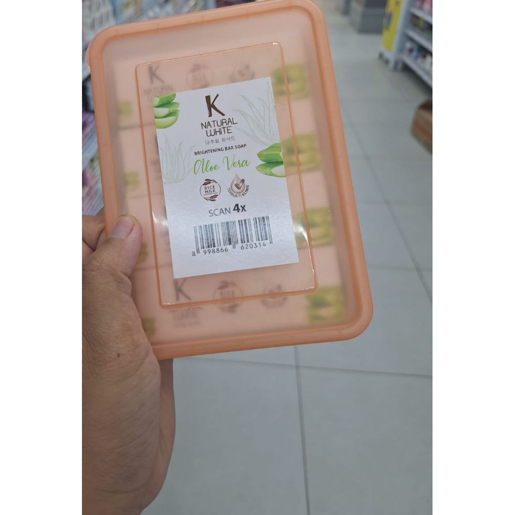 SABUN MANDI K-NATURAL WHITE