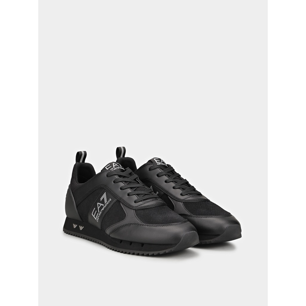 SNEAKERS EVOLUTION EA7 ARMANI EMPORIO BLACK ORIGINAL AUTHENTIC