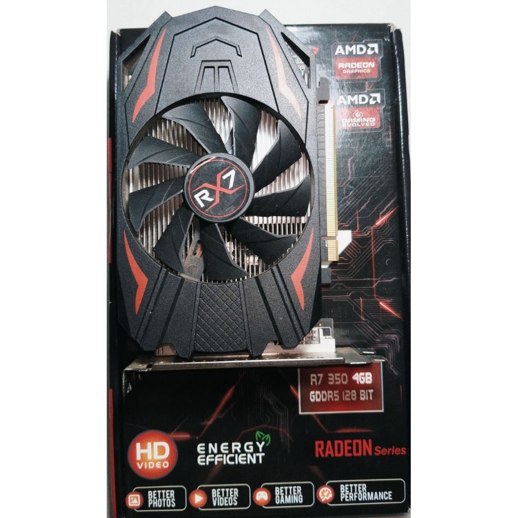 VGA R7 350 4GB RX7 GDDR5 128bit