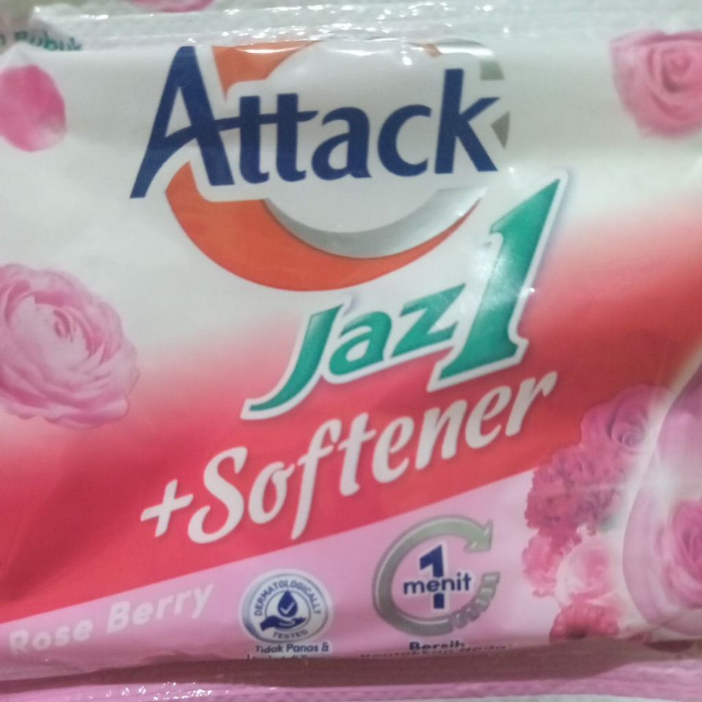 Attack Jazz1 detergen renceng 5 sachet