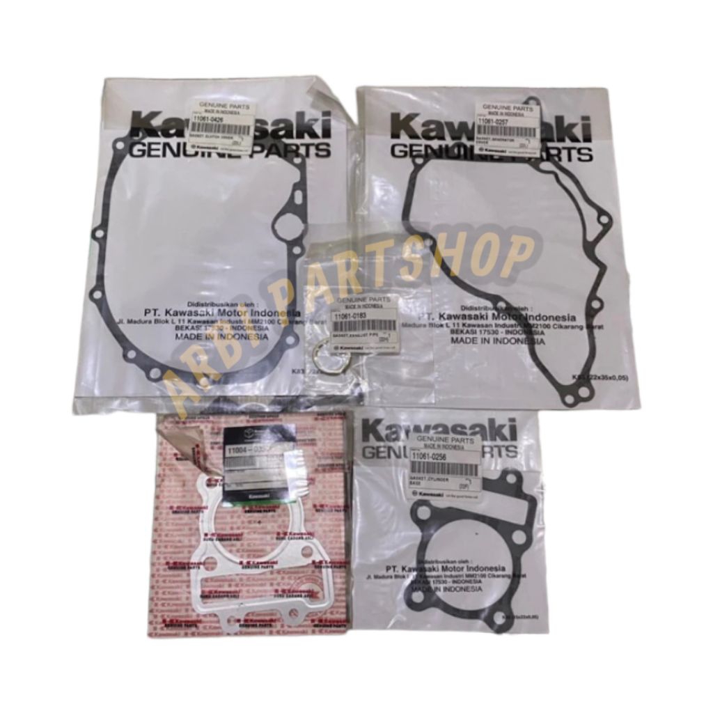 Paking Full Set Kawasaki Blitz R Athlete Edge KSR110 Original