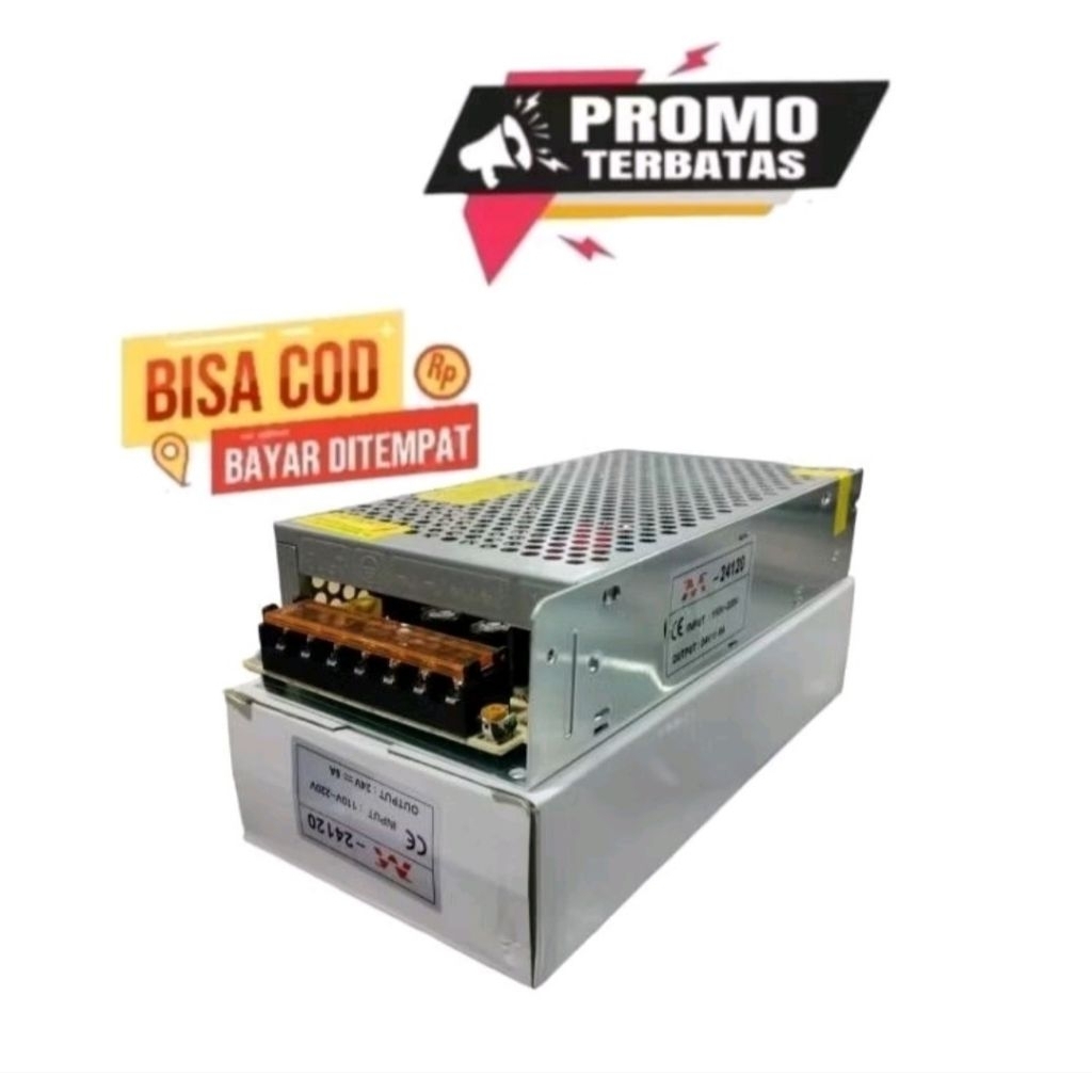 Power Supply 24V 5A Adaptor 24V 5A