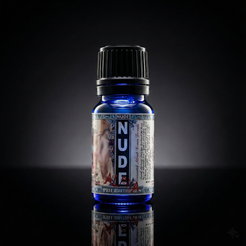 NUDE ALPHA Oil Parfum Phero Aura Pria Kharsima VIP Asli Liquid Alchemy