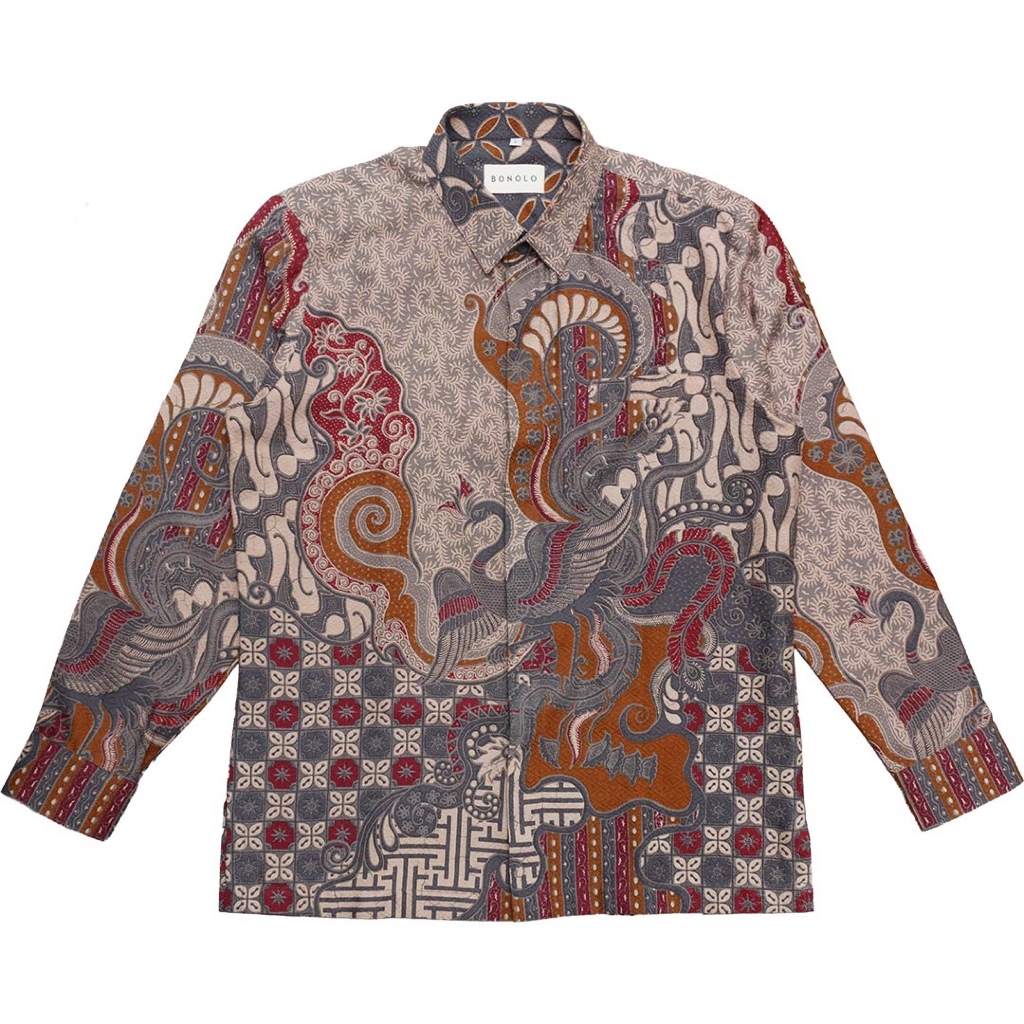 Bupila - Bonolo Kemeja Batik Lengan Panjang