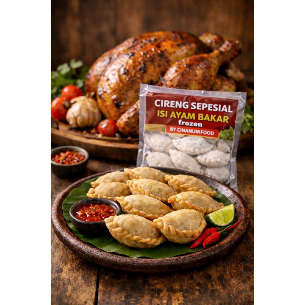CIRENG isi AYAM SUWIR BAKAR, CIRENG ISI AYAM BAKAR,  cireng isi ayam suwir bakar, cireng isi ayam, c
