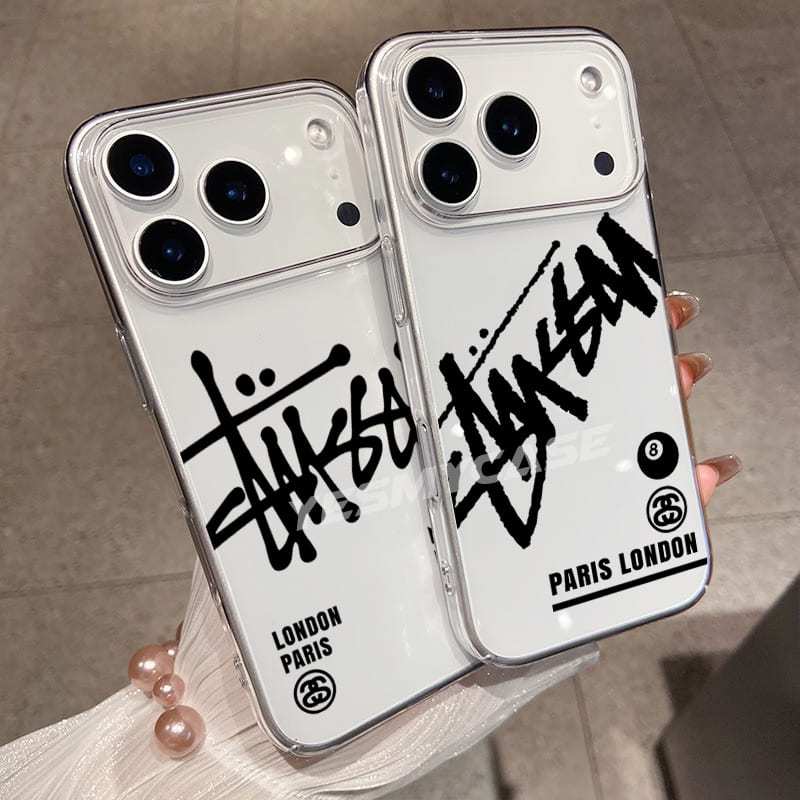 (YMC033) Softcase Magsafe Glossy Clear Case Motif Stussy For Itel A60 RS4 P65 A80 A90 A95 S23 PLUS P