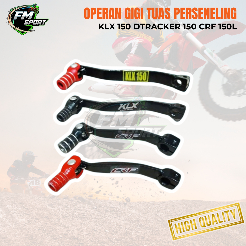 OPERAN GIGI TUAS PERSENELING KLX 150 DTRACKER 150 CRF 150L
