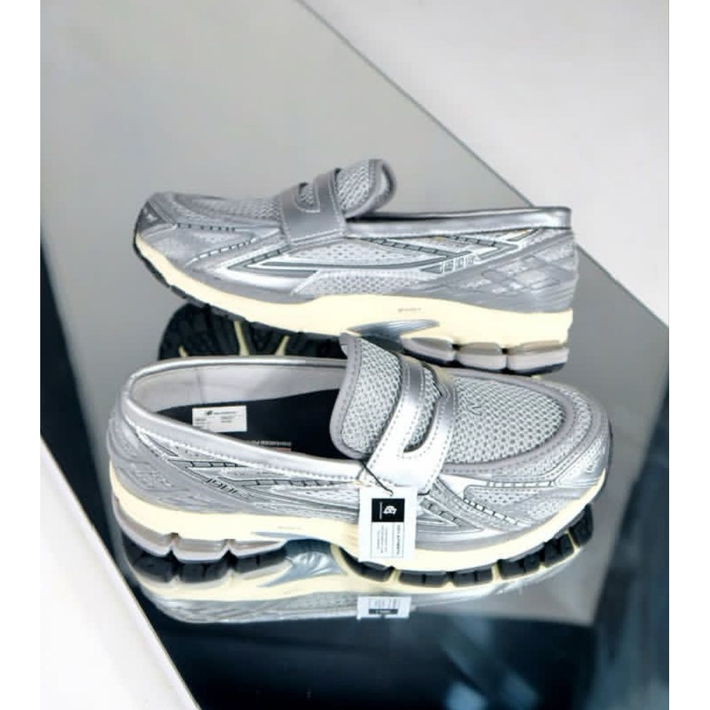 SNEAKERS DAILY MENS loefers 1906L Silver Shadow Metalic / 1906L