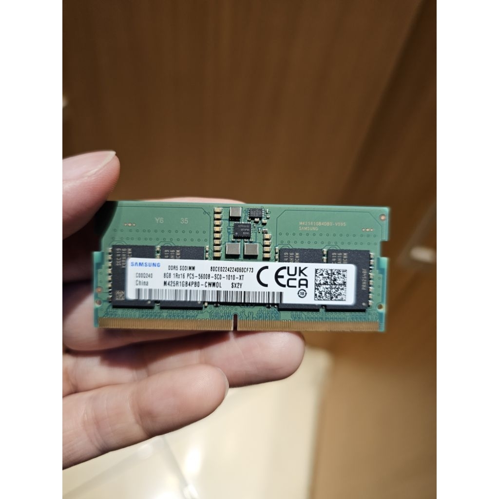 RAM LAPTOP SAMSUNG DDR5 8GB 5600 MHZ SODIMM