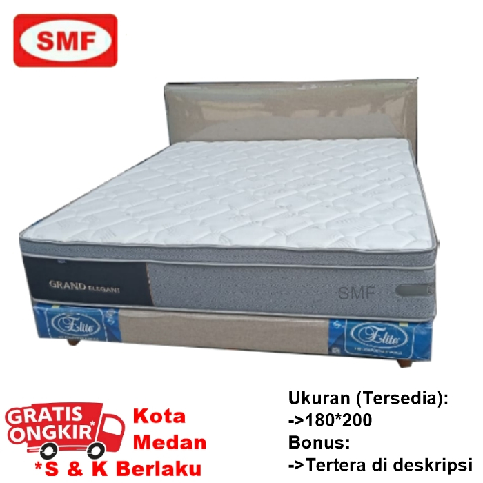 MATRAS GRAND ELEGANT - ELITE SPRING BED - (MATRAS SAJA) - 180 x 200