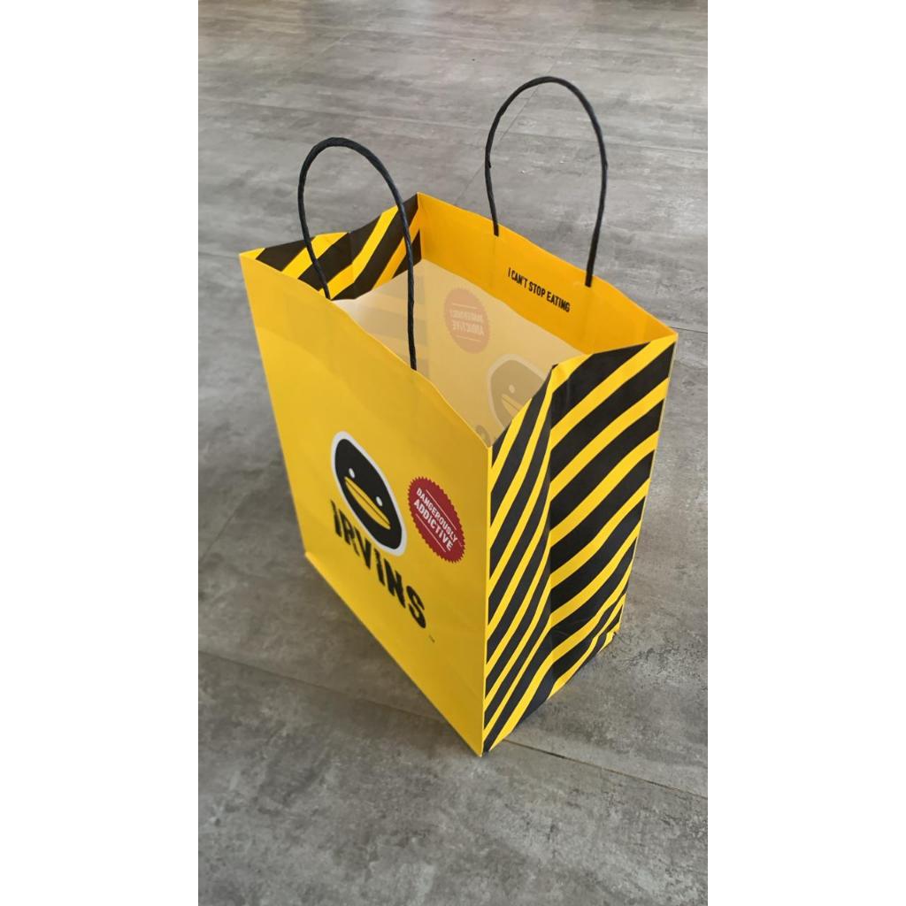 Paper bag Irvins / Kantong Irvins (Original)