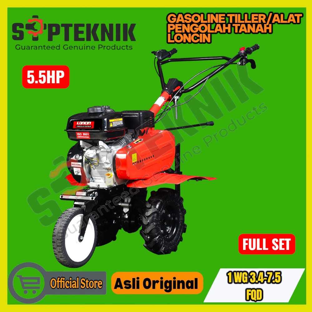 Mini Traktor Multifungsi 1 WG 3,4 - 75 FQD With Engine G200F Loncin