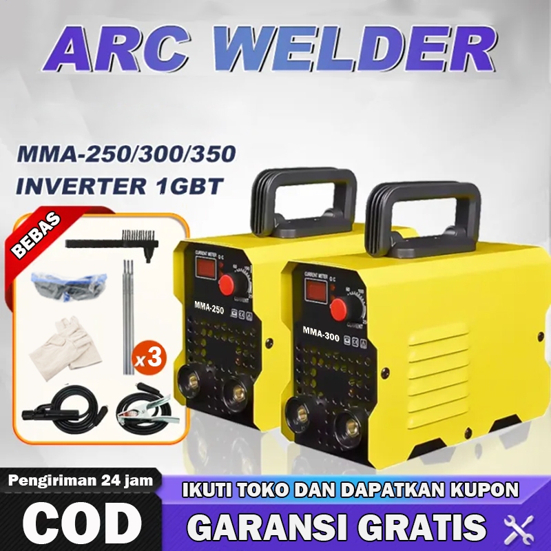 Mesin Las MMA 250-500/MIG 380 450 Watt Las Listrik Welding Machine Listrik trafo las welding inverte