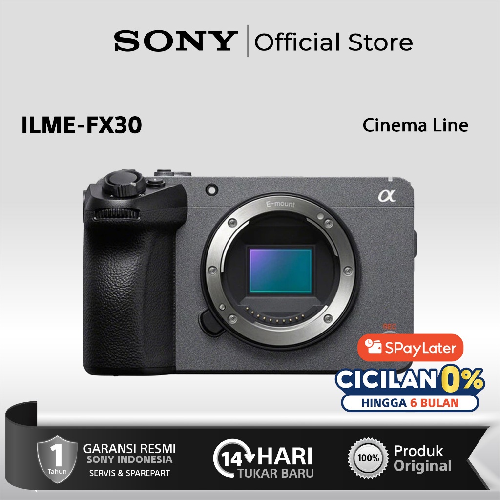 Sony FX30 Sony FX 30 Cinema Line Camera