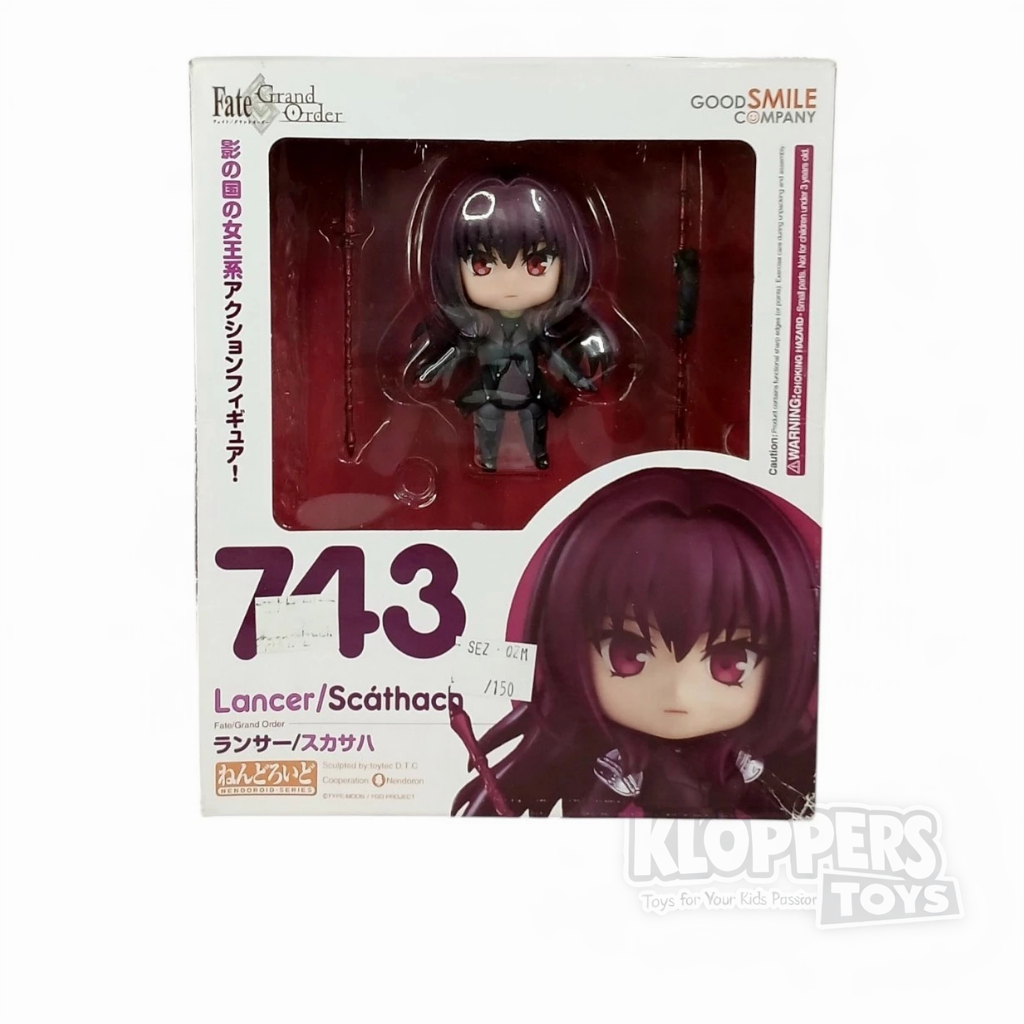 Mainan Figure Nendroid 743 Lancer/Scathach Fate