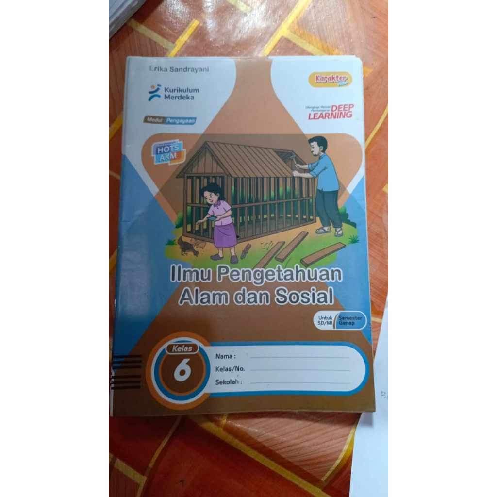 IPAS KLS 6 SEMESTER 2 KARAKTER