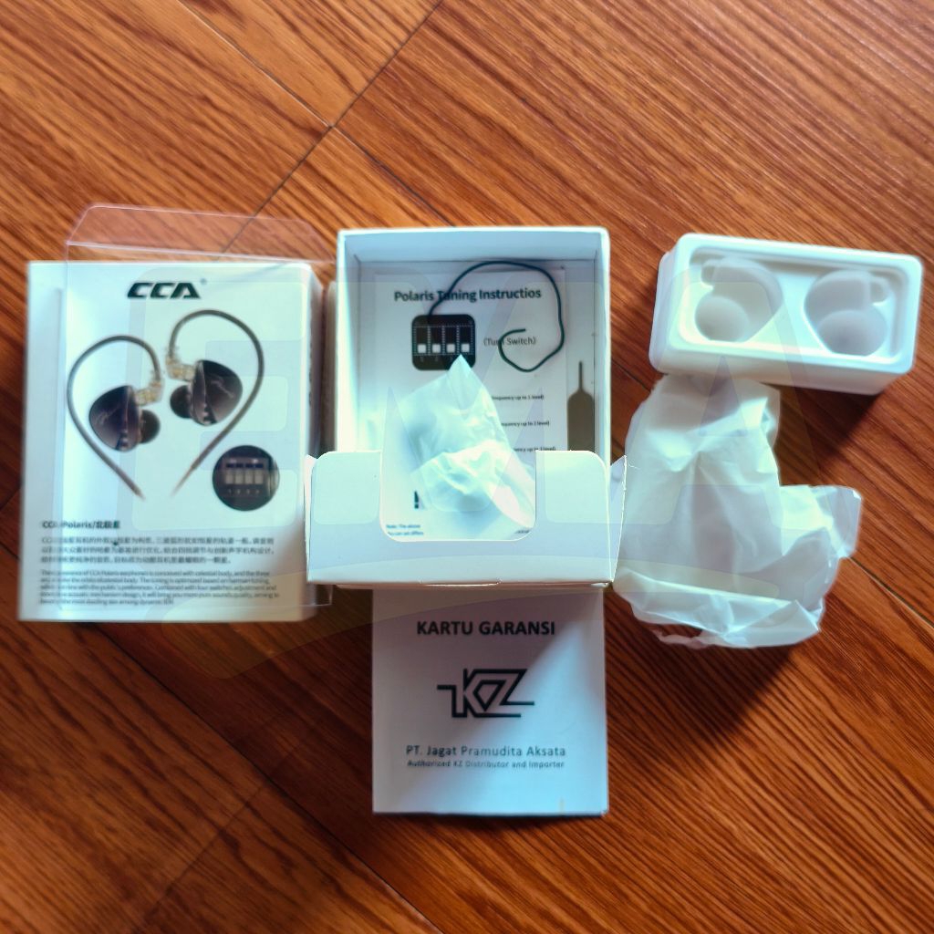 Box + Kabel + eartips UK S & L CCA Polaris