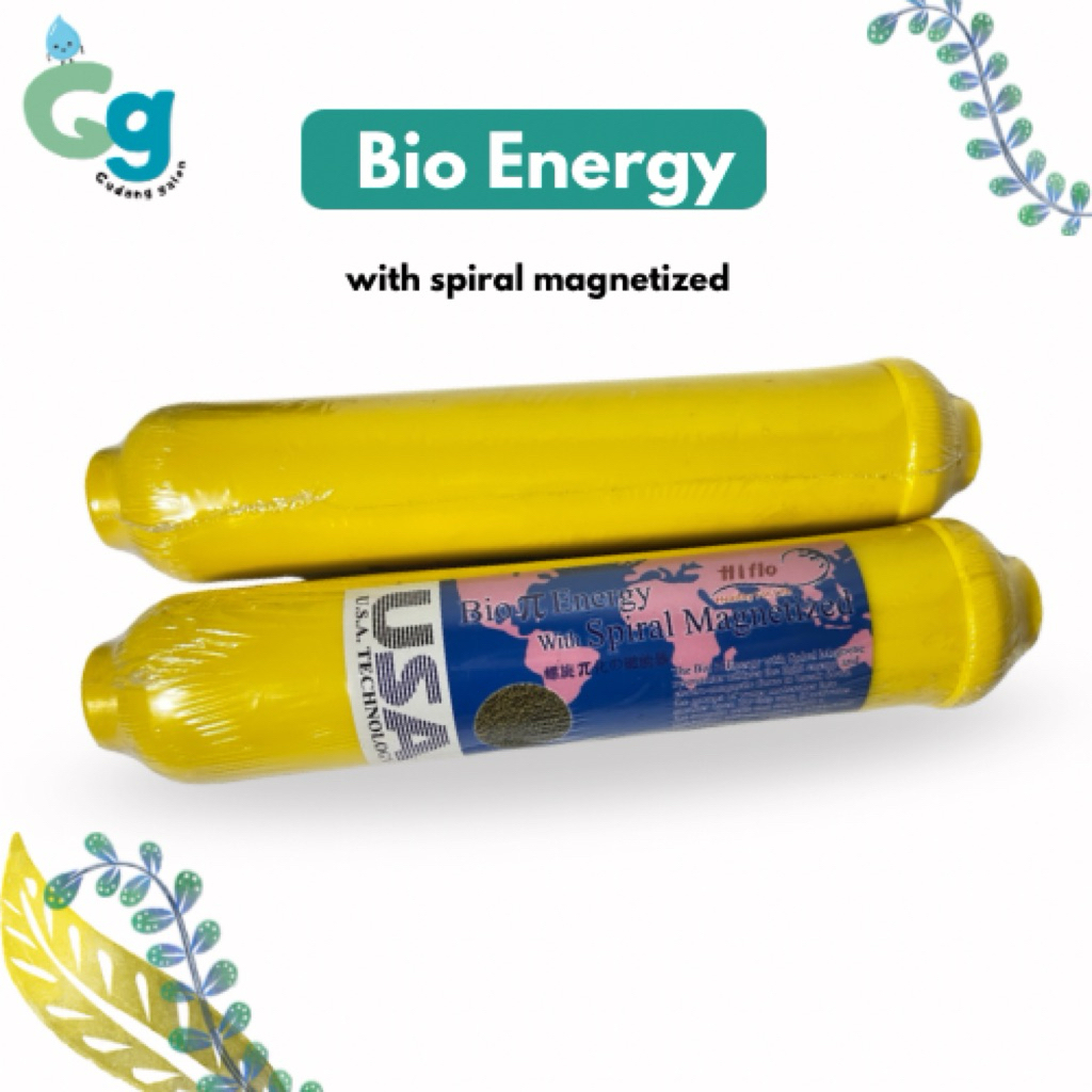 CATRIDGE BIO ENERGY SPIRAL MAGNETIZED| BIO ENERGY KUNING | BIO MAGNETIC | BIO MINERAL