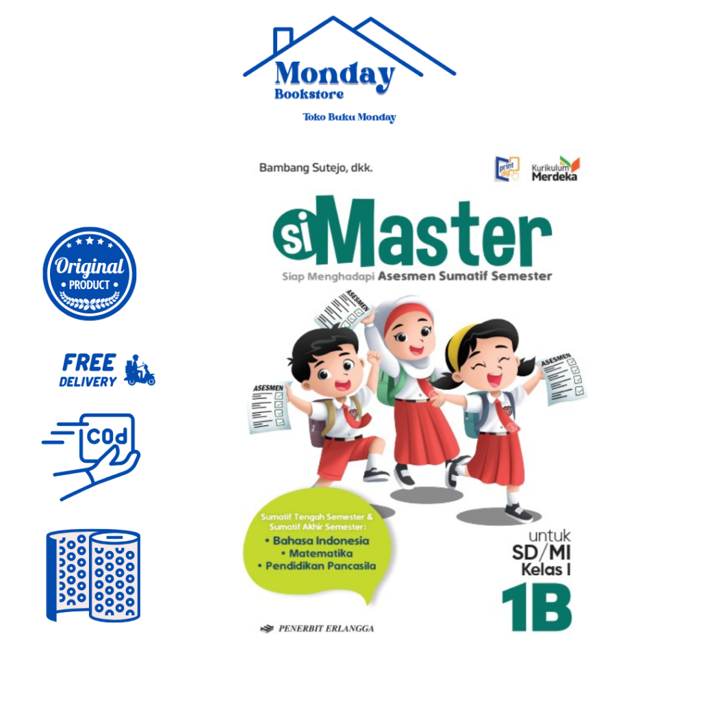 SIMASTER UNTUK SD/MI JL.1B/KM by PENERBIT ERLANGGA