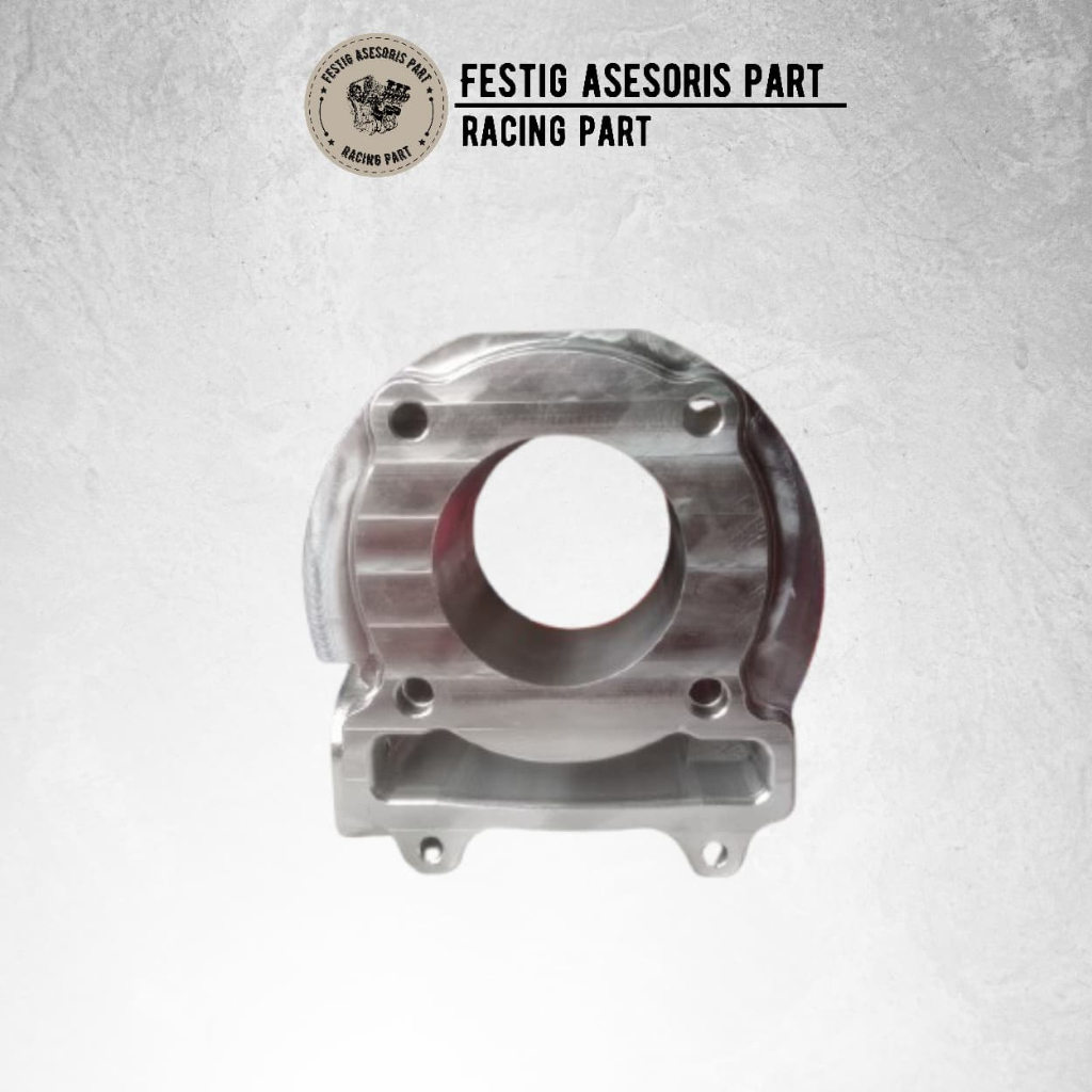 CYLINDER BLOK BILLET MX/MX KING - PENGERJAAN FULL CNC BAHAN ALUMUNIUM